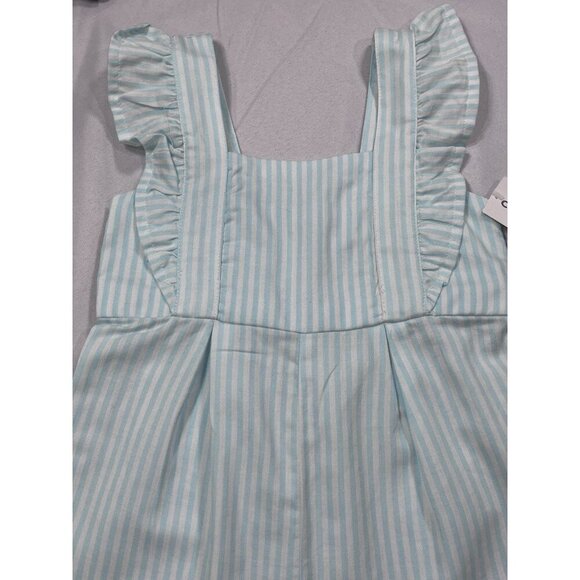 Carters Kids girls striped romper Size 5 NWT - Picture 3 of 7